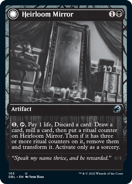 Heirloom Mirror // Inherited Fiend [Innistrad: Double Feature] | Exor Games Truro