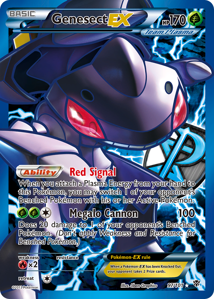 Genesect EX (97/101) [Black & White: Plasma Blast] | Exor Games Truro