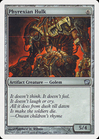 Phyrexian Hulk [Ninth Edition] | Exor Games Truro