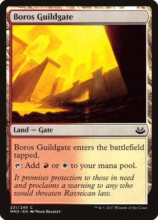 Boros Guildgate [Modern Masters 2017] | Exor Games Truro