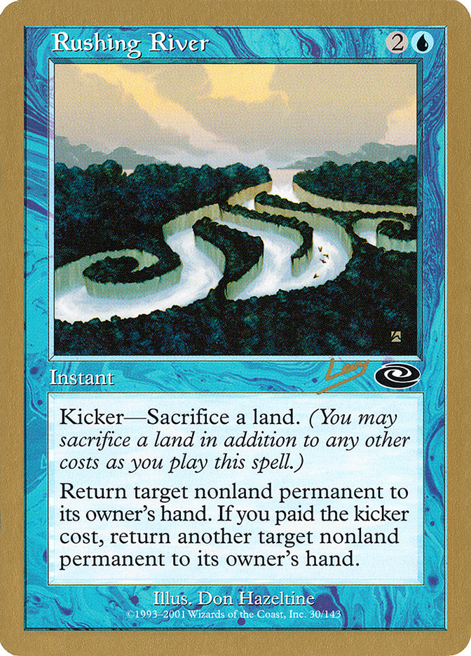 Rushing River (Raphael Levy) [World Championship Decks 2002] | Exor Games Truro
