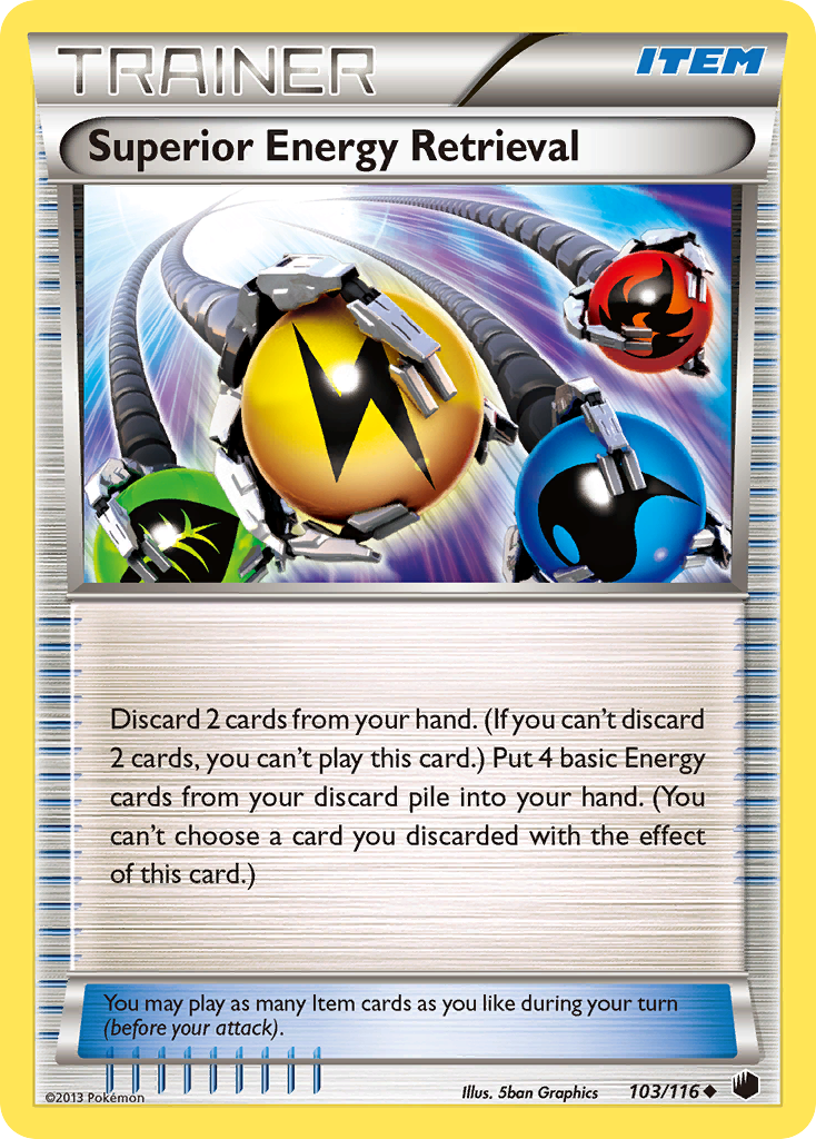 Superior Energy Retrieval (103/116) [Black & White: Plasma Freeze] | Exor Games Truro