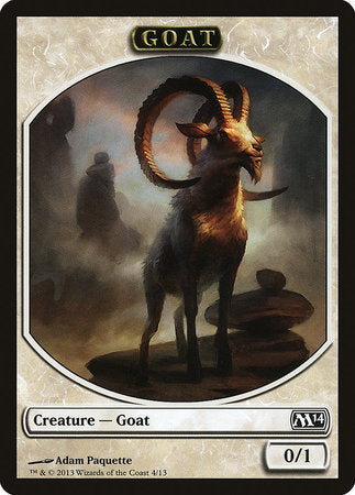 Goat Token [Magic 2014 Tokens] | Exor Games Truro