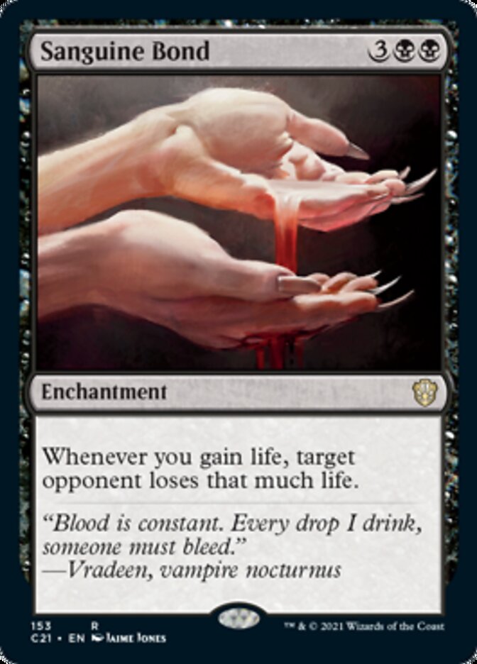 Sanguine Bond [Commander 2021] | Exor Games Truro