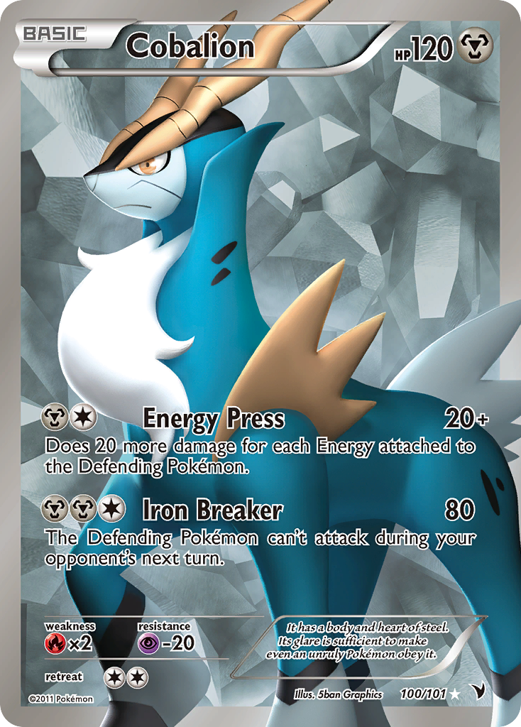 Cobalion (100/101) [Black & White: Noble Victories] | Exor Games Truro