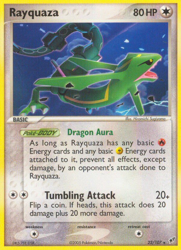 Rayquaza (22/107) (Theme Deck Exclusive) [EX: Deoxys] | Exor Games Truro