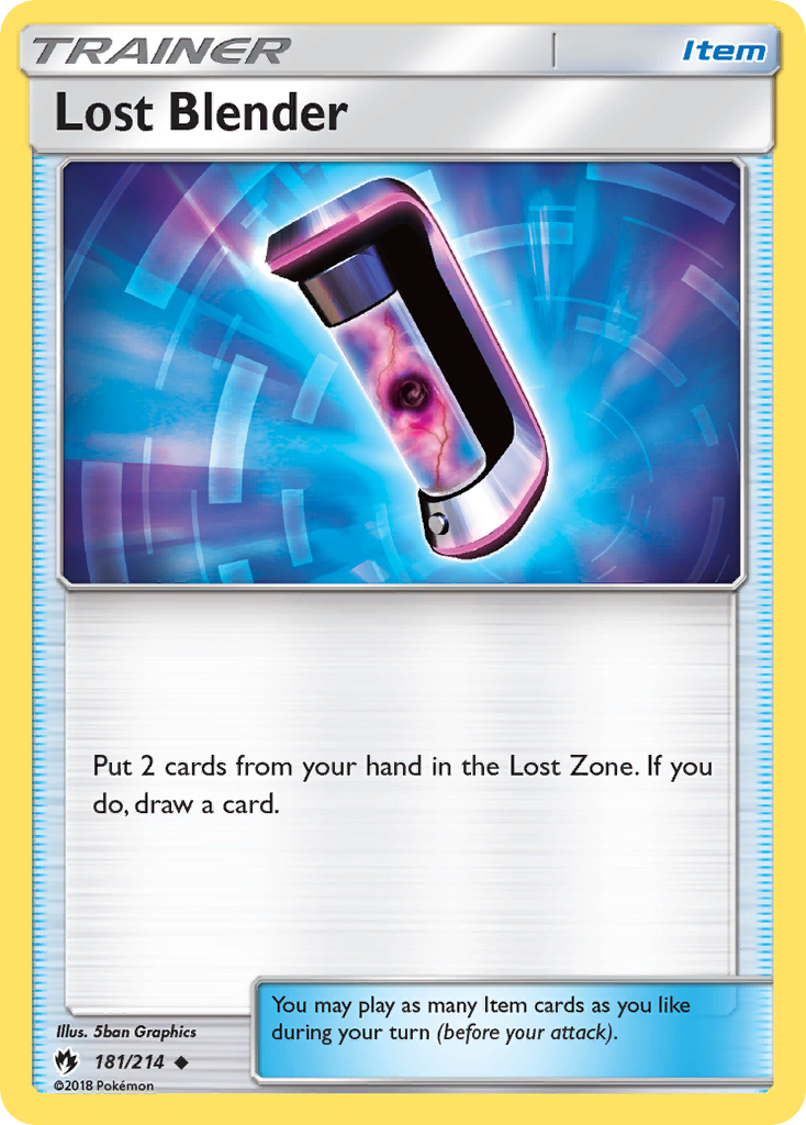Lost Blender (181/214) [Sun & Moon: Lost Thunder] | Exor Games Truro