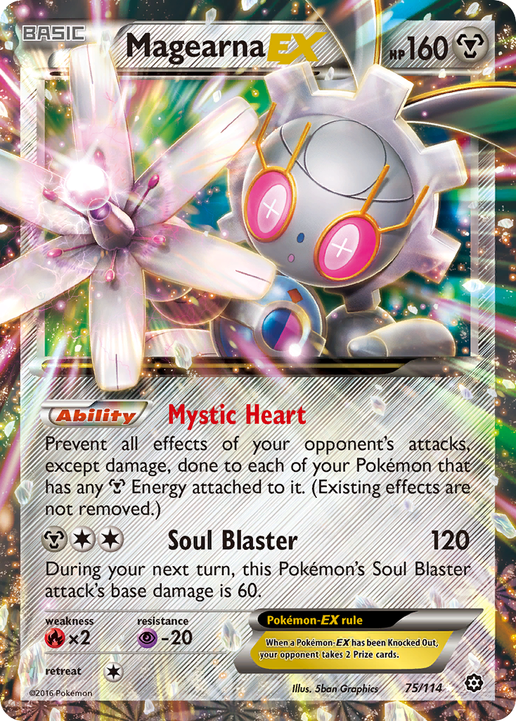 Magearna EX (75/114) [XY: Steam Siege] | Exor Games Truro