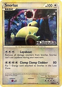 Snorlax (33/95) (Staff Prerelease Promo) [Nintendo: Black Star Promos] | Exor Games Truro