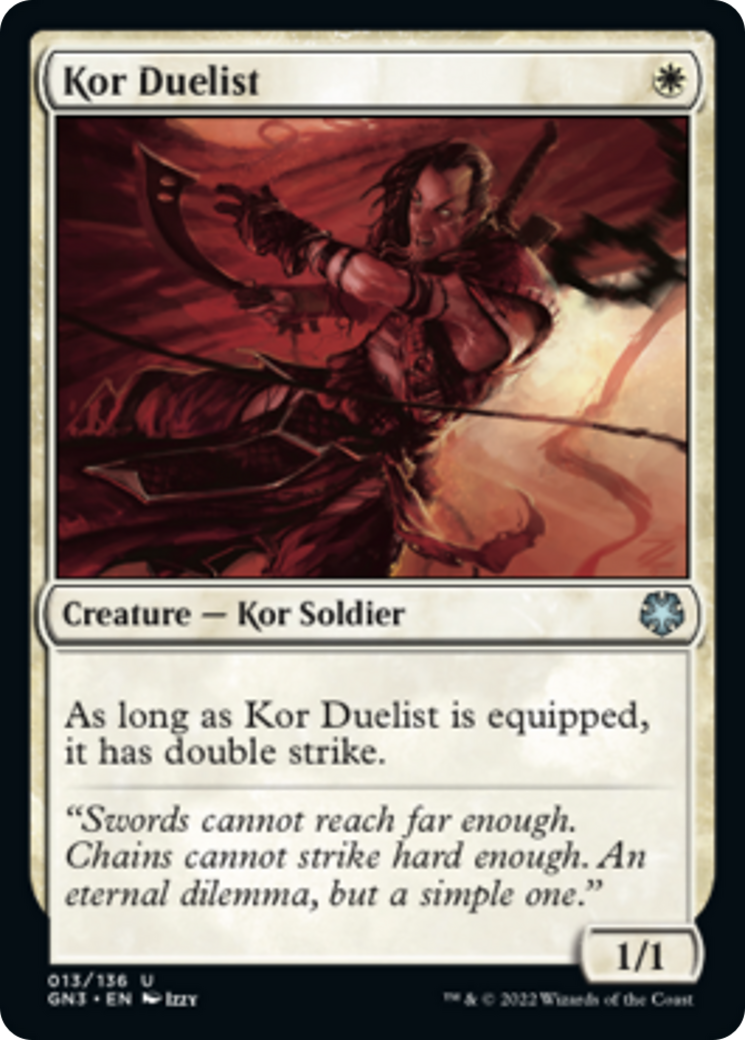 Kor Duelist [Game Night: Free-for-All] | Exor Games Truro