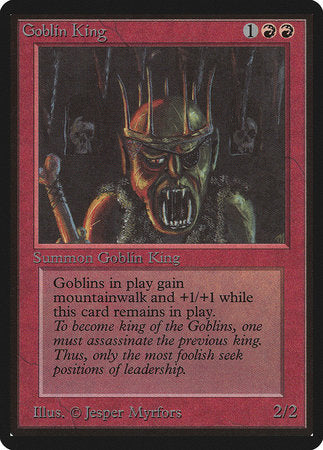 Goblin King [Limited Edition Beta] | Exor Games Truro