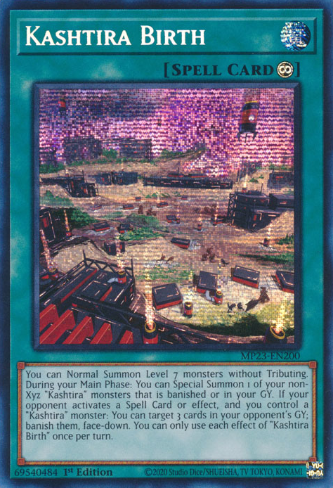 Kashtira Birth [MP23-EN200] Prismatic Secret Rare | Exor Games Truro