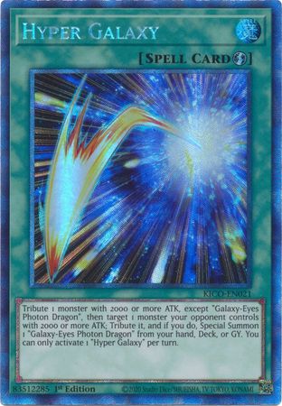 Hyper Galaxy (Collector's Rare) [KICO-EN021] Collector's Rare | Exor Games Truro