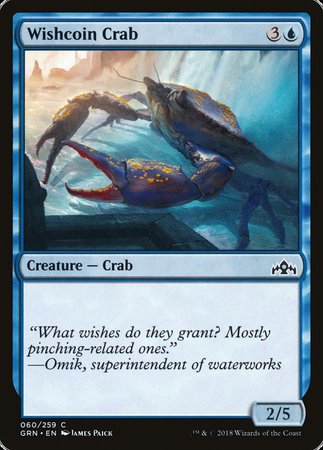 Wishcoin Crab [Guilds of Ravnica] | Exor Games Truro