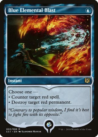 Blue Elemental Blast [Signature Spellbook: Jace] | Exor Games Truro