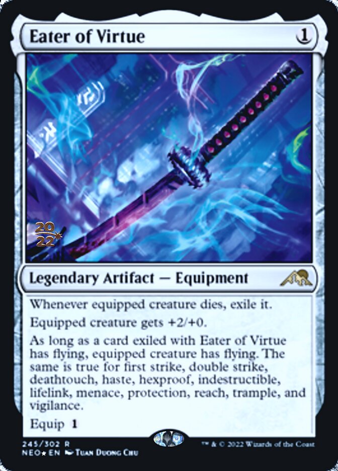 Eater of Virtue [Kamigawa: Neon Dynasty Prerelease Promos] | Exor Games Truro