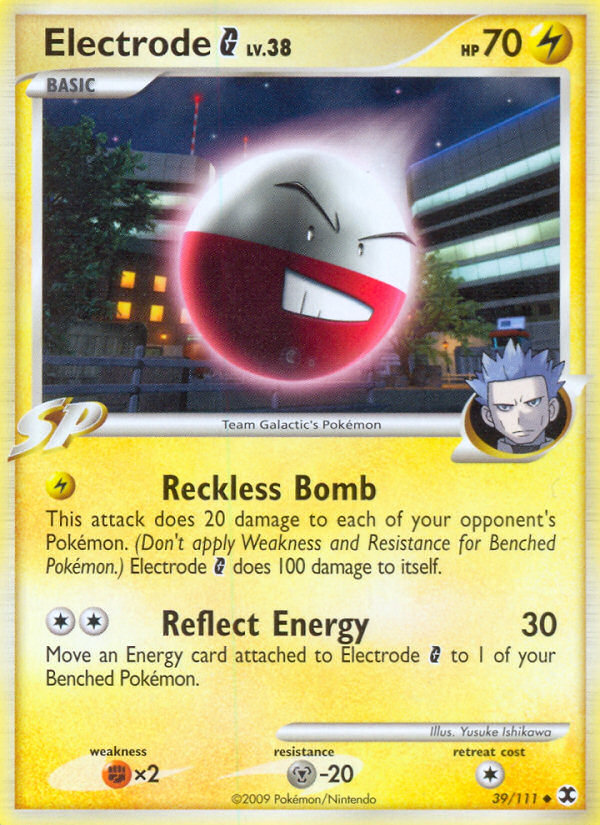 Electrode G (39/111) [Platinum: Rising Rivals] | Exor Games Truro