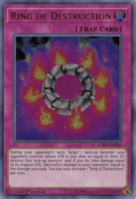 Ring of Destruction [LCKC-EN050] Ultra Rare | Exor Games Truro