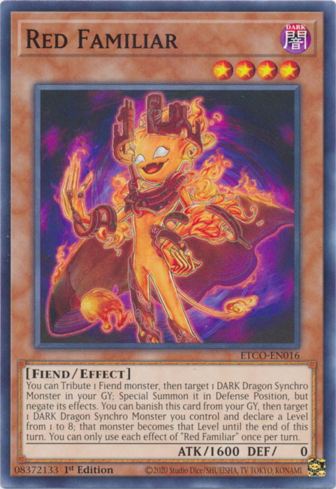 Red Familiar [ETCO-EN016] Common | Exor Games Truro