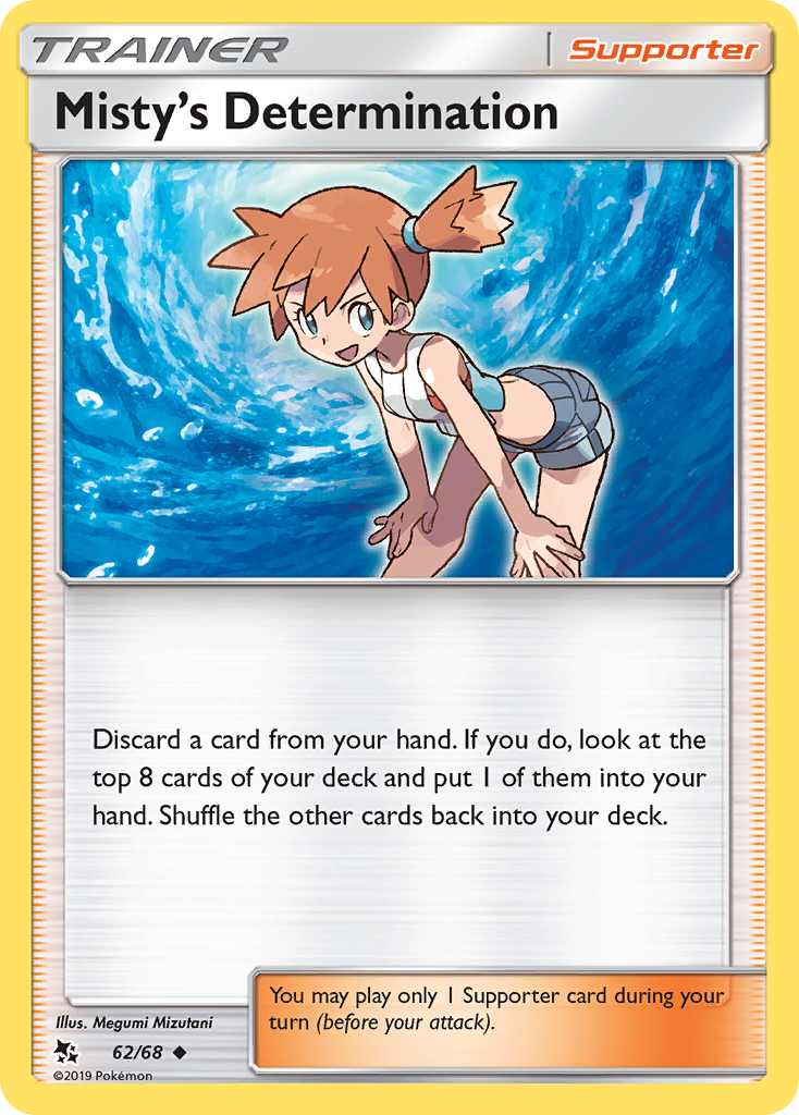 Misty's Determination (62/68) [Sun & Moon: Hidden Fates] | Exor Games Truro