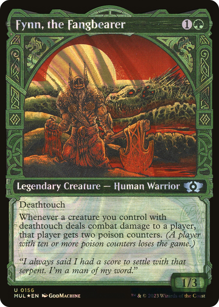 Fynn, the Fangbearer (Halo Foil) [Multiverse Legends] | Exor Games Truro