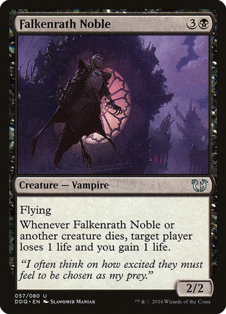 Falkenrath Noble [Duel Decks: Blessed vs. Cursed] | Exor Games Truro
