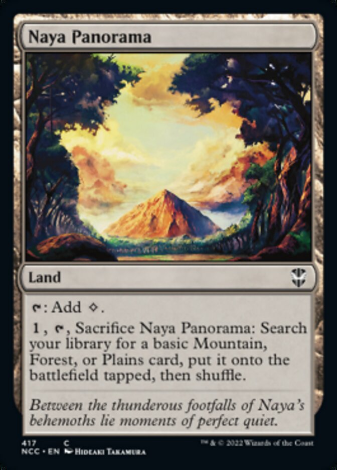 Naya Panorama [Streets of New Capenna Commander] | Exor Games Truro