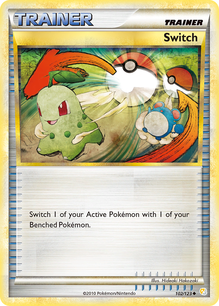 Switch (102/123) [HeartGold & SoulSilver: Base Set] | Exor Games Truro