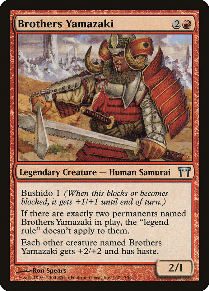 Brothers Yamazaki (160a/306) [Champions of Kamigawa] | Exor Games Truro