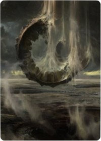 Wasteland Art Card [Zendikar Rising Art Series] | Exor Games Truro