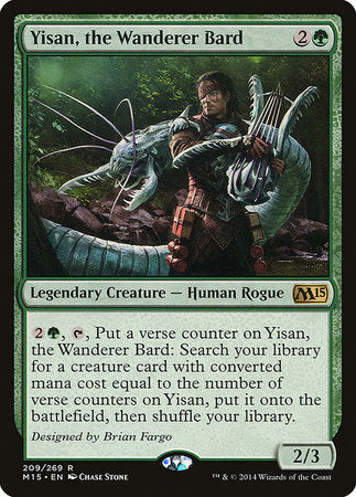 Yisan, the Wanderer Bard [Magic 2015] | Exor Games Truro