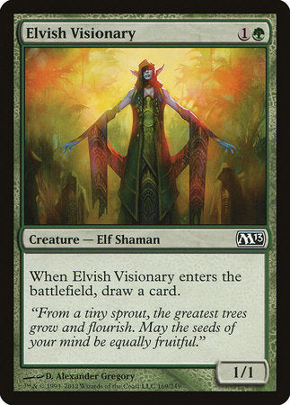 Elvish Visionary [Magic 2013] | Exor Games Truro