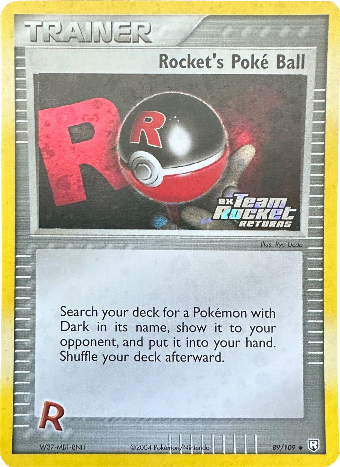 Rocket's Poke Ball (89/109) (Stamped) [EX: Team Rocket Returns] | Exor Games Truro