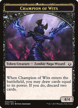 Champion of Wits Token [Hour of Devastation Tokens] | Exor Games Truro