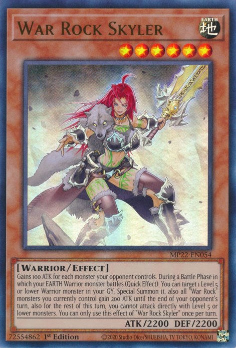 War Rock Skyler [MP22-EN054] Ultra Rare | Exor Games Truro