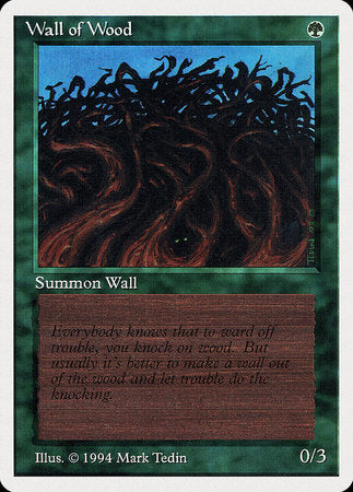 Wall of Wood [Summer Magic / Edgar] | Exor Games Truro