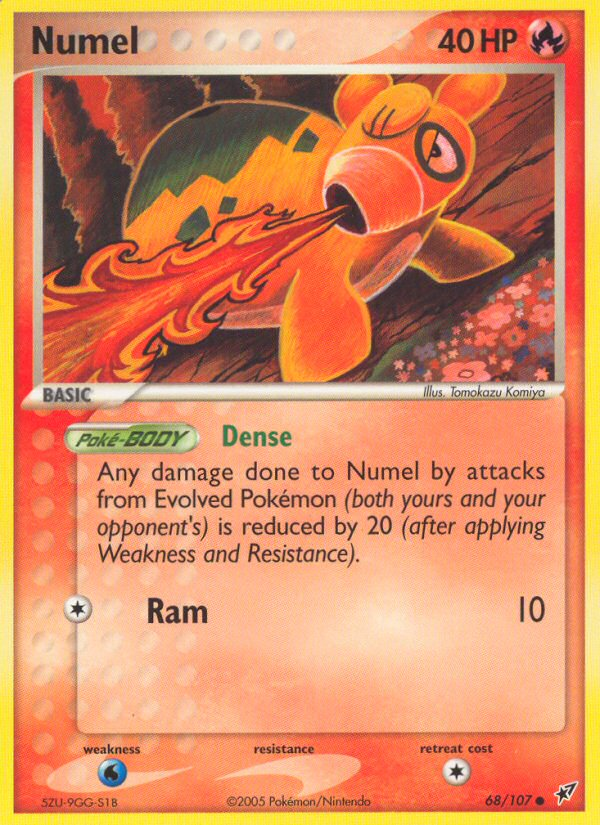 Numel (68/107) [EX: Deoxys] | Exor Games Truro