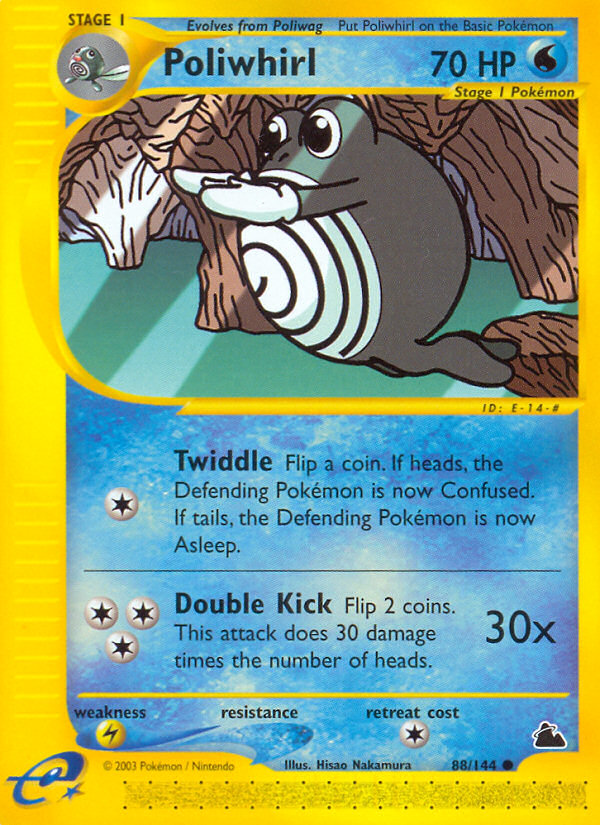 Poliwhirl (88/144) [Skyridge] | Exor Games Truro