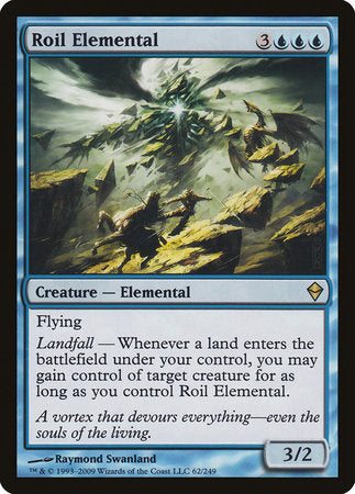 Roil Elemental [Zendikar] | Exor Games Truro