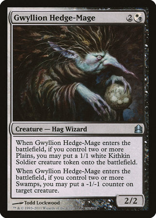 Gwyllion Hedge-Mage [Commander 2011] | Exor Games Truro