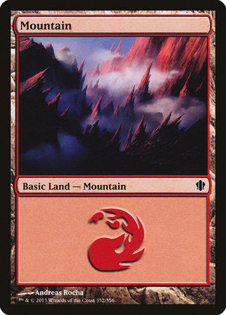 Mountain (352) [Commander 2013] | Exor Games Truro