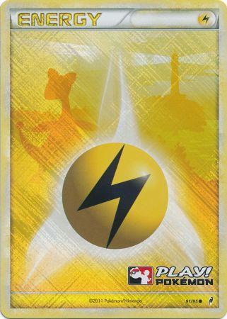 Lightning Energy (91/95) (Play Pokemon Promo) [HeartGold & SoulSilver: Call of Legends] | Exor Games Truro