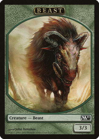 Beast Token [Magic 2011 Tokens] | Exor Games Truro