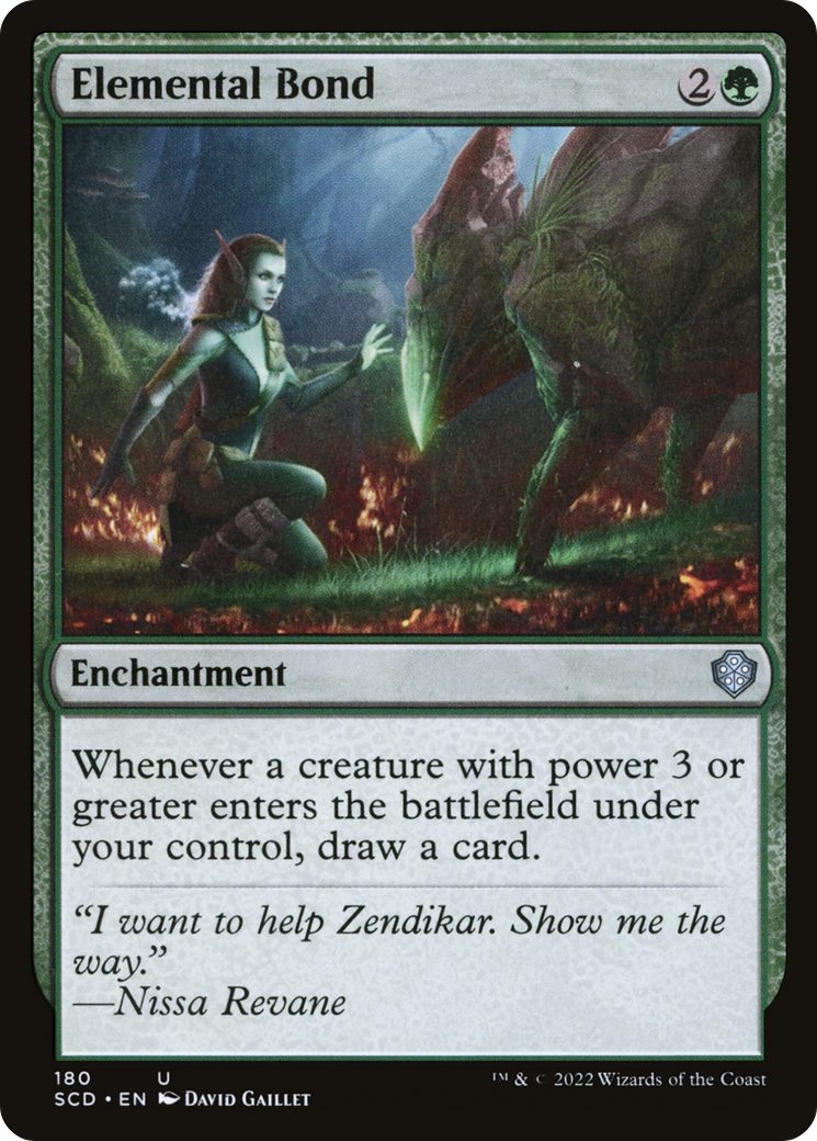 Elemental Bond [Starter Commander Decks] | Exor Games Truro
