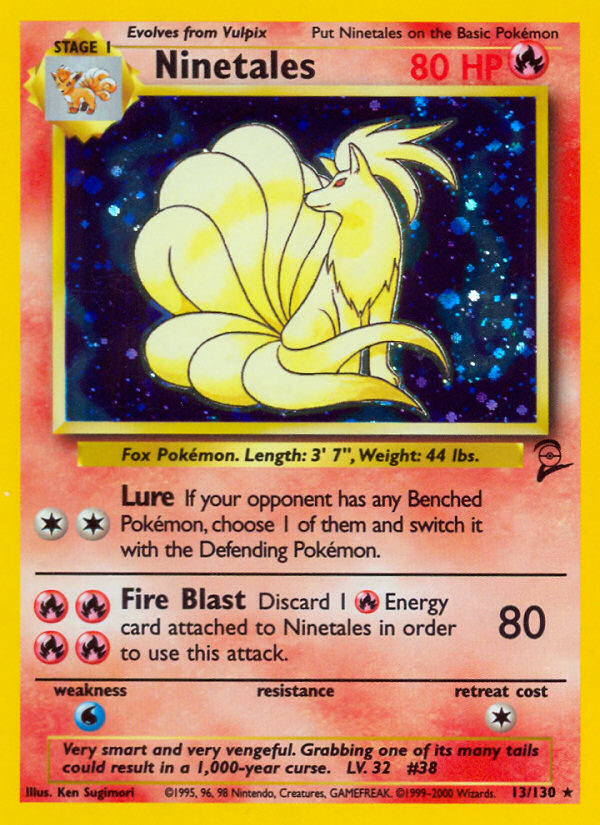 Ninetales (13/130) [Base Set 2] | Exor Games Truro