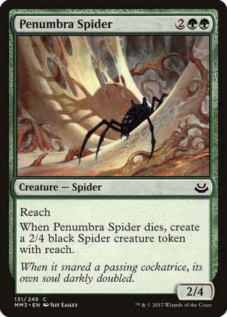 Penumbra Spider [Modern Masters 2017] | Exor Games Truro