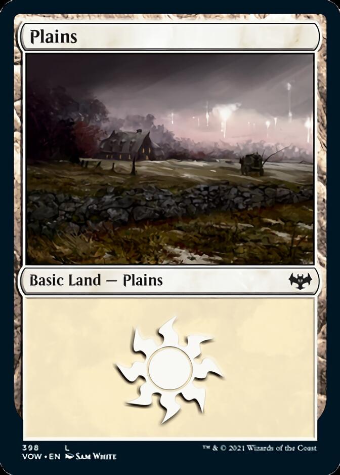 Plains (398) [Innistrad: Crimson Vow] | Exor Games Truro