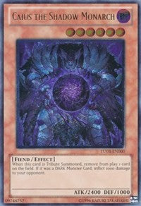 Caius the Shadow Monarch [TU03-EN000] Ultimate Rare | Exor Games Truro