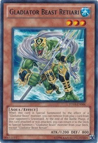 Gladiator Beast Retiari [TU03-EN006] Rare | Exor Games Truro