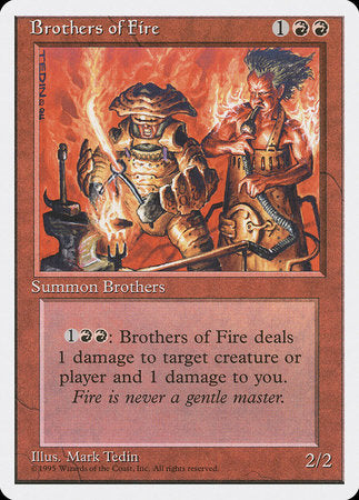 Brothers of Fire [Fourth Edition] | Exor Games Truro